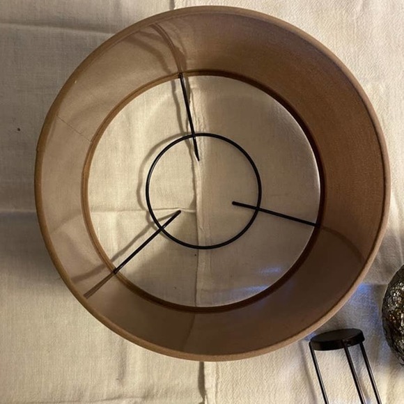 PartyLite Amaretto Swirl Multi Tealight Lamp Base P91067B Shade P91057S RETIRED - Picture 6 of 7